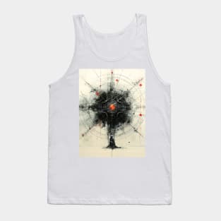 Japanese Geometry: Maui on Fire Tank Top